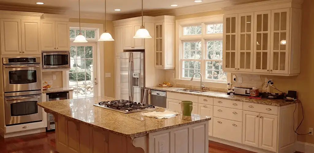 Custom cabinet door installation and kitchen upgrade in Myrtle Beach, SC