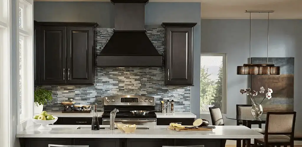 Kitchen cabinet painting and refinishing in a modern kitchen in Myrtle Beach, SC